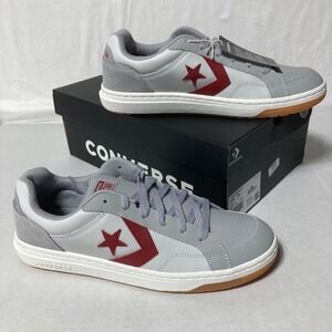 NEW‎ Converse Pro Blaze Classic OX Men's Size 11.5 Women's 13 Grey Red A12719